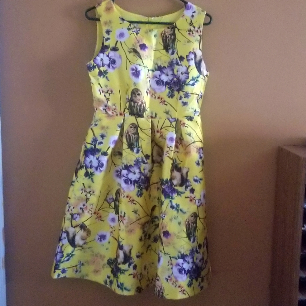 Canary Yellow Dress